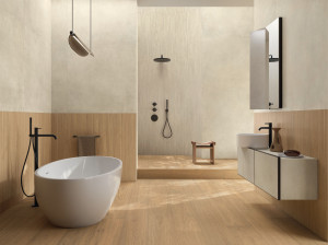 Пол / облицовка керамогранита под дерево