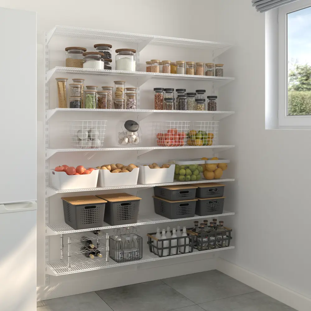 Кронштейн для штанги Spaceo цвет белый STLM-2130241 - Вид №13