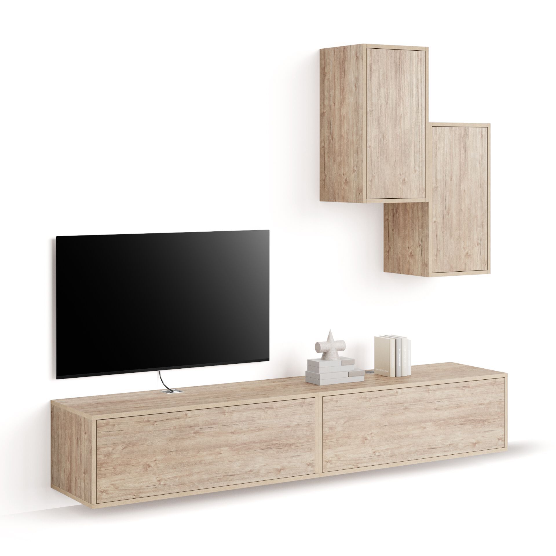 Модульная оборудованная стена установленная стеной в меламинированном Mobili Fiver IACOPO ARCH-00070420 - Вид №40