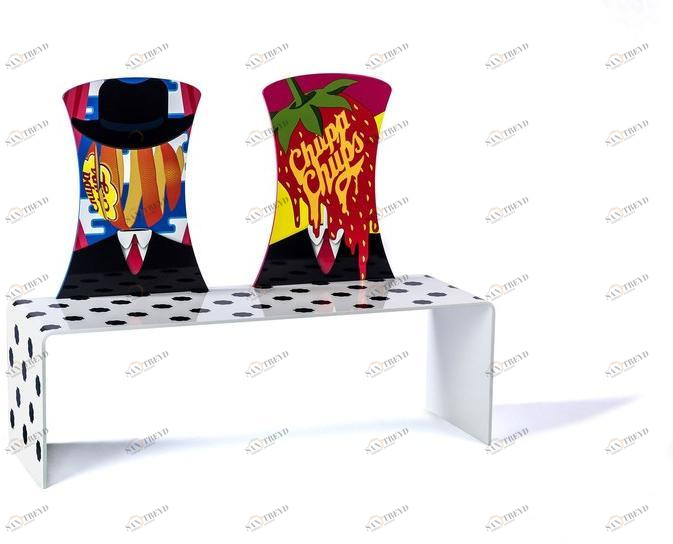 altreforme Скамья из алюминия Altreforme starring chupa chups® sun-id-1373706