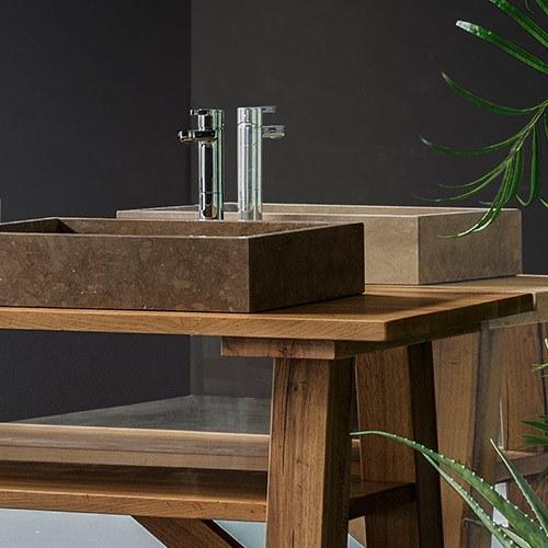 Devina Nais Двойная тумба под умывальник из массива дерева sun-id-1403337 - Вид №3