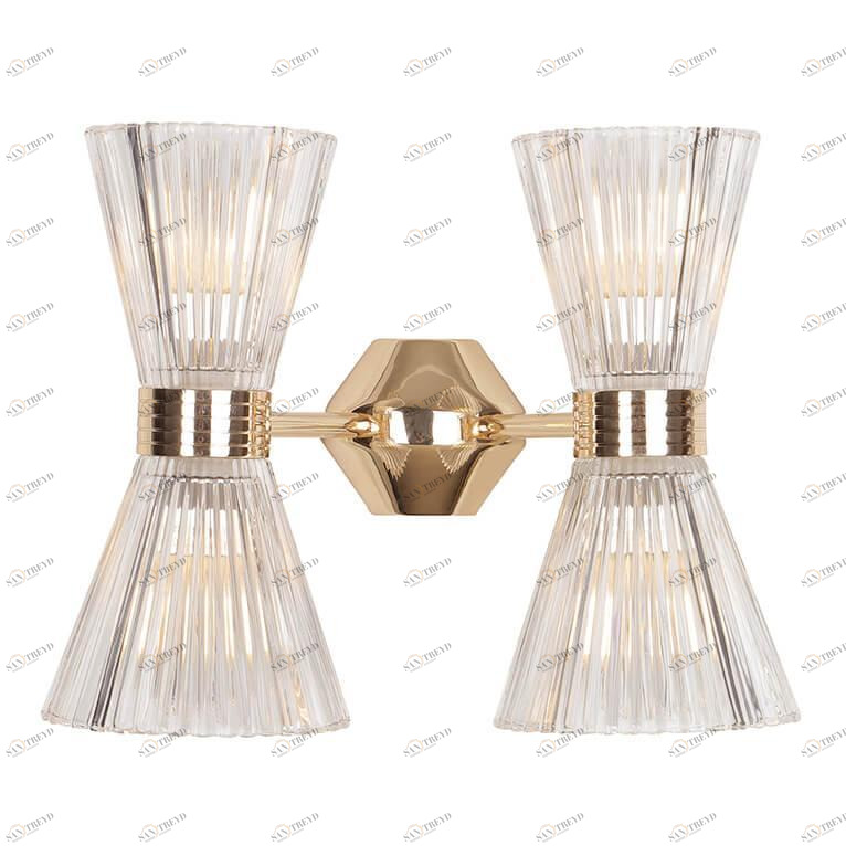 Бра настенное золотистое Newport 3612/A Gold NEWPORT ОРИГИНАЛЬНЫЕ 00-3888956 Золото 