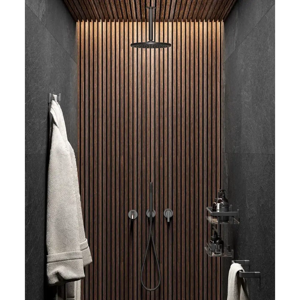 Рейка настенно-потолочная полистирол ударопрочный Decor-Dizayn 618-73 темный орех 15x40x3000 мм 85473627 STLM-2140825  - Вид №4