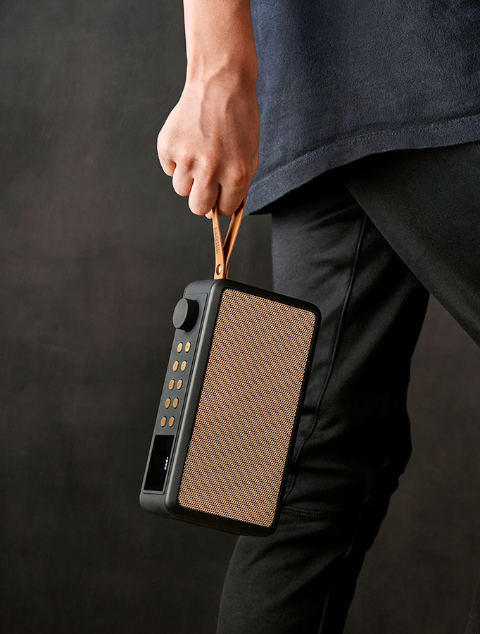 Беспроводное радио tRADIO белое KREAFUNK KFSC31 - Вид №1