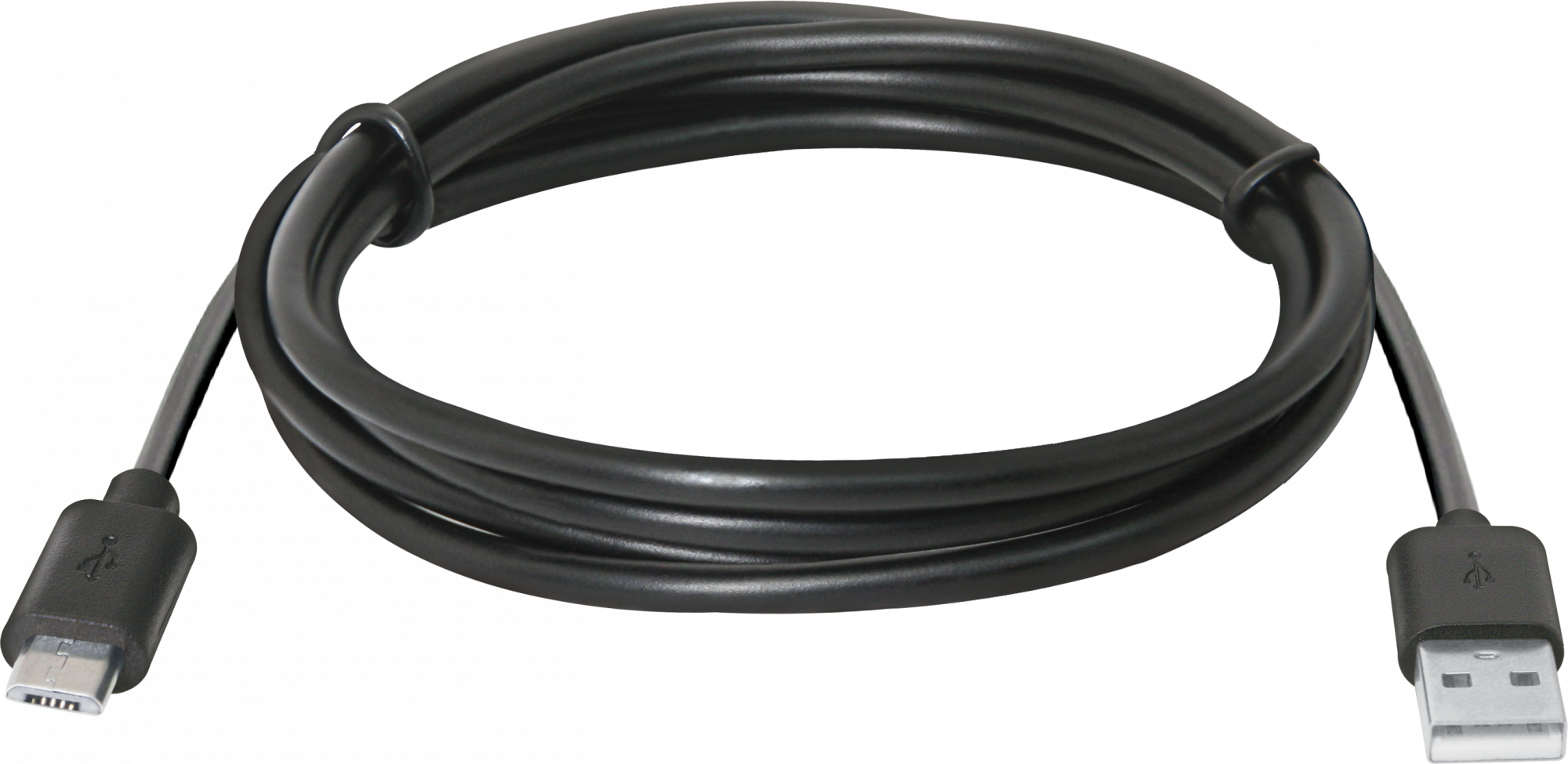 87476 usb кабель usb08-03bh usb2.0 черный, am-microbm, 1м Defender Santreyd 