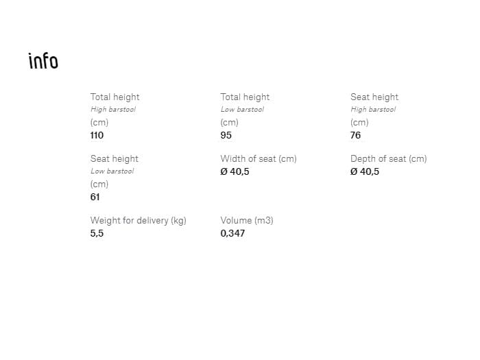 Высокий деревянный табурет с подставкой для ног TON N° 14 ARCH-00046764 - Вид №6