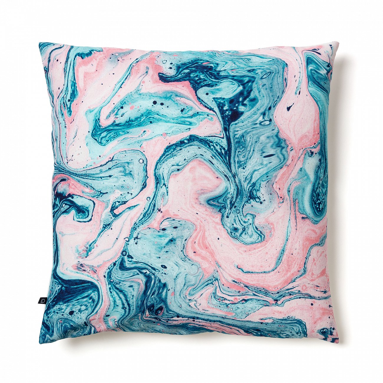 Чехол на подушку Germain 45x45 с принтом от La Forma LA FORMA АБСТРАКТНЫЕ 299201 Синий  - Вид №2