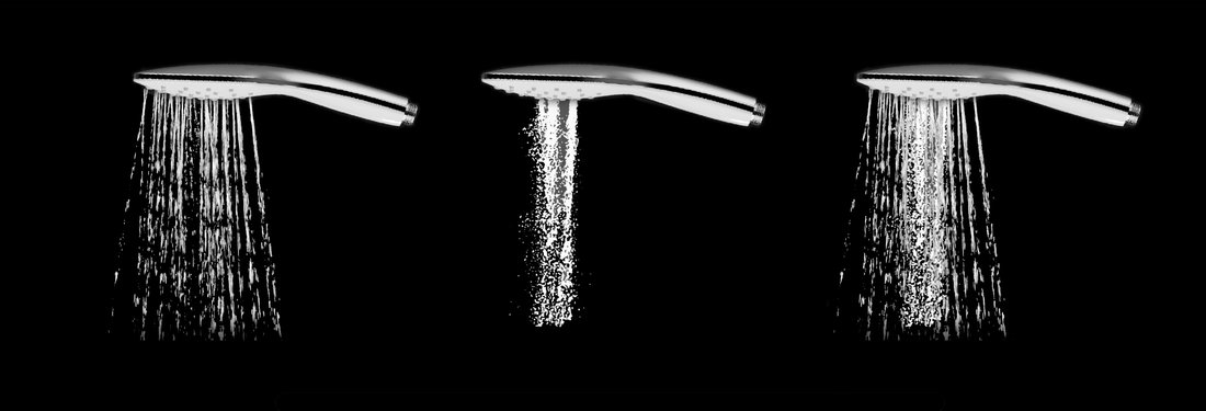 Душевая лейка Air 3 функции диаметр 120 мм 958.10 белая Ravak X07P349 - Вид №3