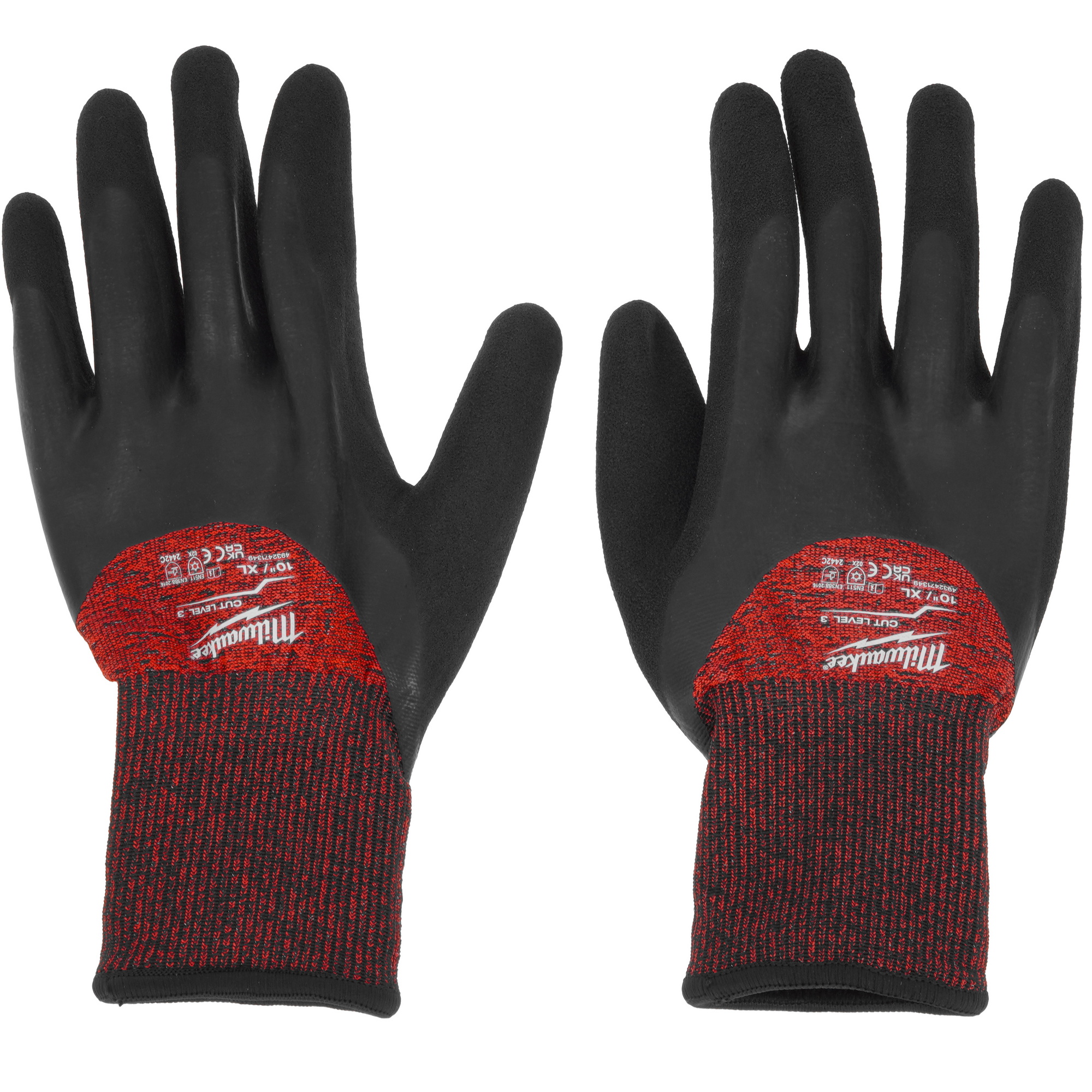 Перчатки трикотажные Milwaukee Winter Cut level 3/C 10/XL 5631834 STDN-0126789
