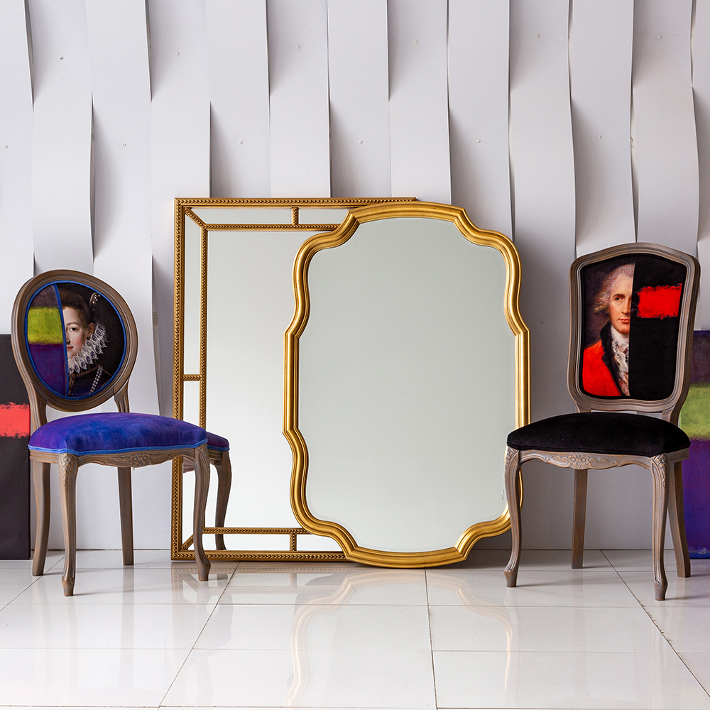 20082840 Настенное зеркало «Тиль Голд» Object Desire  - Вид №5