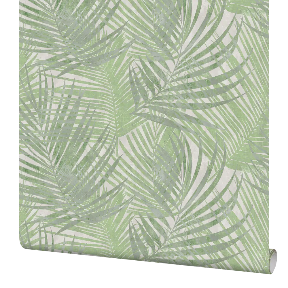 Обои флизелиновые Wall Up Mousson зеленые 1.06 м 650761 STLM-2092844