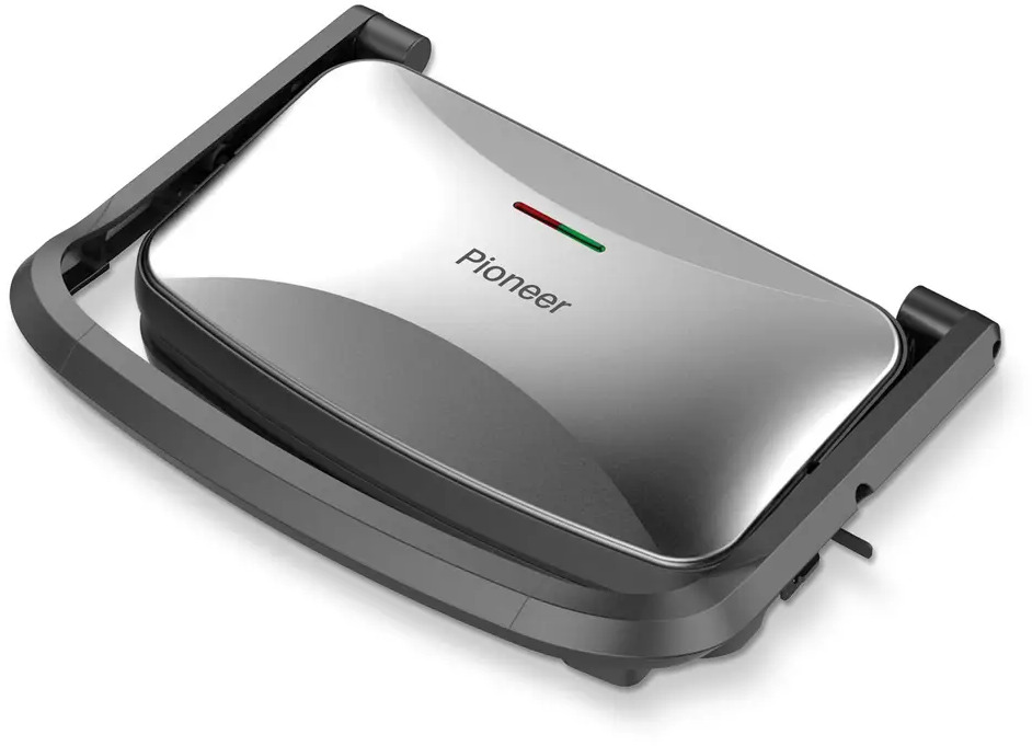 90680709 Электрогриль Pioneer Pioneer SM303D 1000 Вт цвет серебряный STLM-0864905