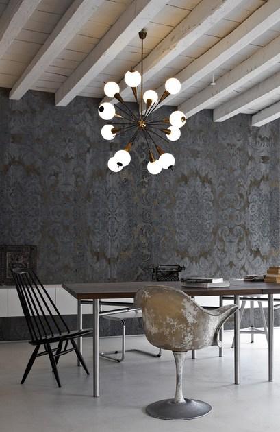 Inkiostro Bianco Панорамные дамасские обои с эффектом бетона Collection 2015 sun-id-1466563 - Вид №1