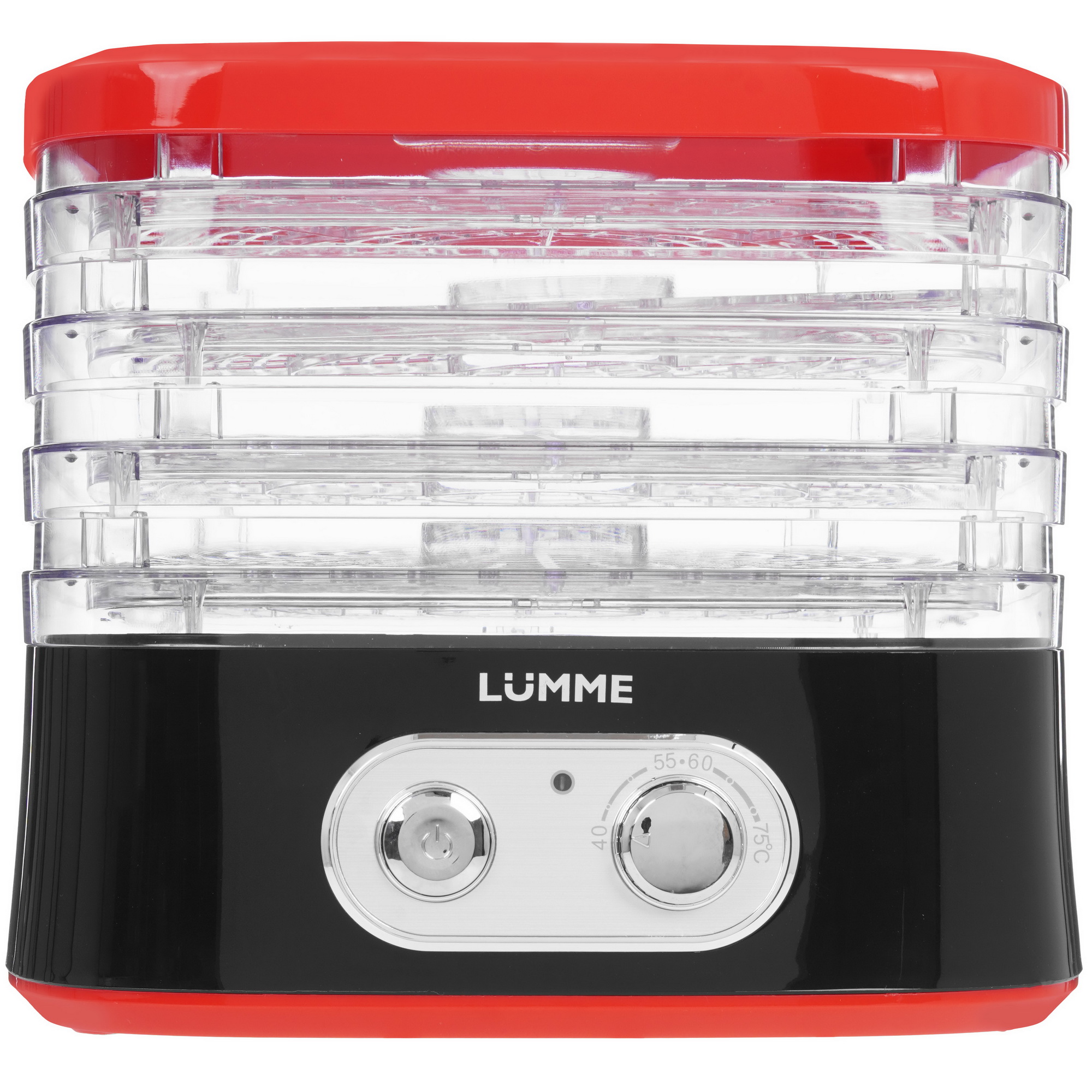 9148510 Сушилка для овощей и фруктов LUMME LU-FD1854A красный STDN-0067833 - Вид №1