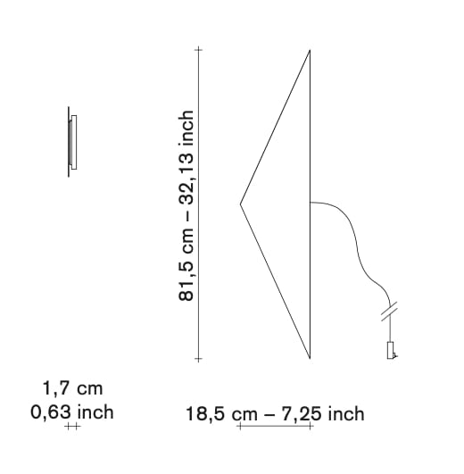 Светодиодный настенный светильник из нержавеющей стали valerie_objects закаты ARCH-00112646 - Вид №6