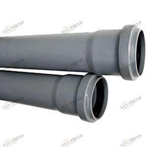 Труба ПВХ канализационная D40мм 1м Политек 6256