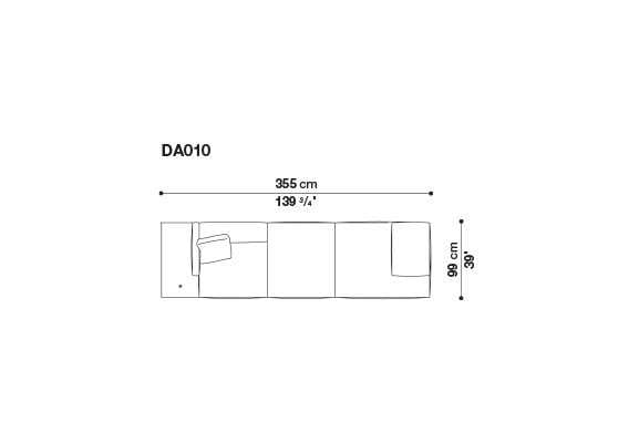 3-местный тканевый диван B&B Italia док ARCH-00033457 - Вид №89