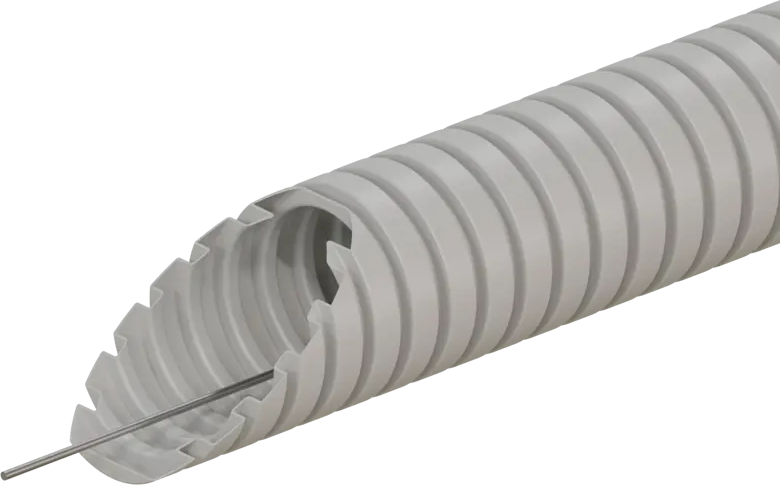 Гофрированная труба ЭКОПЛАСТ для электропроводки с зондом-протяжкой 10055806