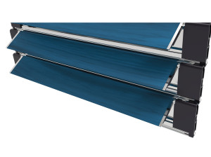 Алюминиевые поворотные рольставни