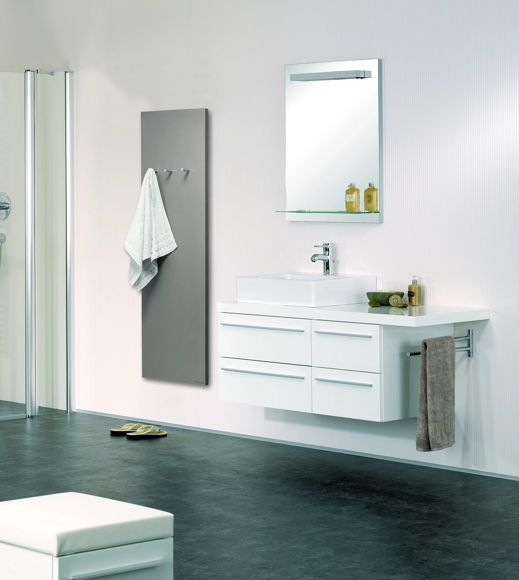 Электрический радиатор 200 x 60 cm ROC uni bain Cinier  650 Вт sun-id-1218170 - Вид №2