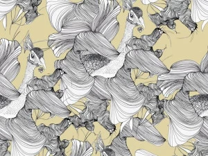 MOMENTI Авторский художественный принт Crazy home paintings Gi-034