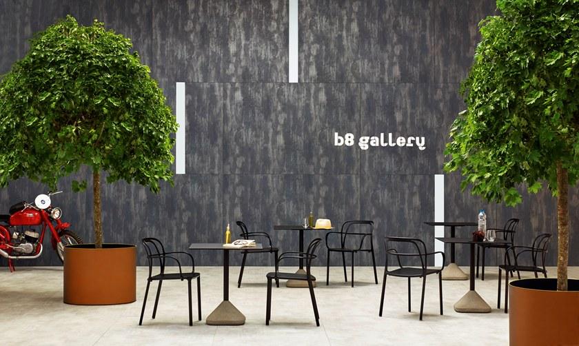 Pedrali Бетонный стол по контракту Concrete 855 - Вид №4