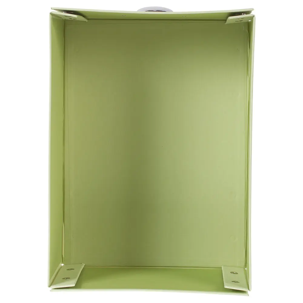 Коробка 37.5x15x27.5 см, картон цвет зеленый STORIDEA STLM-2039025 - Вид №1