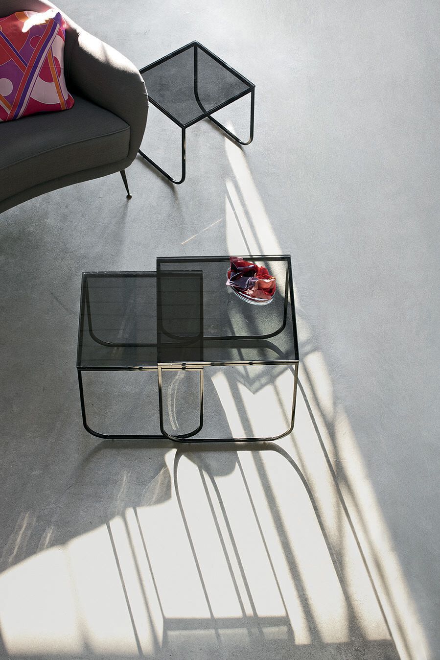 Журнальный столик из стали и дерева Bontempi Casa TOKIO ARCH-00035949 - Вид №2