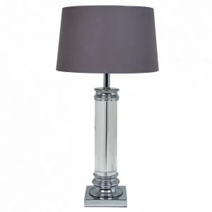 Настольная лампа Crystal (только основание) от RVAstley 5393 RVASTLEY КЛАССИЧЕСКИЕ 061714 Прозрачный;серый