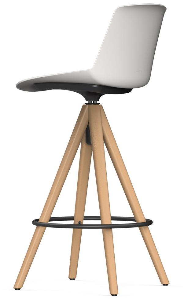 ACTIU Барный стул высокий с подставкой для ног Noom sun-id-1433897 - Вид №3