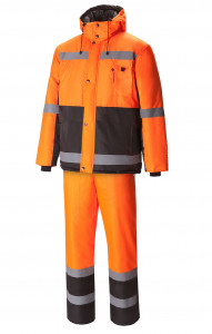 65954 Костюм "Магистраль" зимний с СВП  Зимняя спецодежда  размер 60-62/182-188