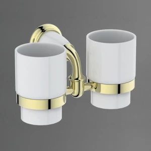 Держатель стакана настенный двойной ART&MAX BIANCHI AM-E-2602-D-Do