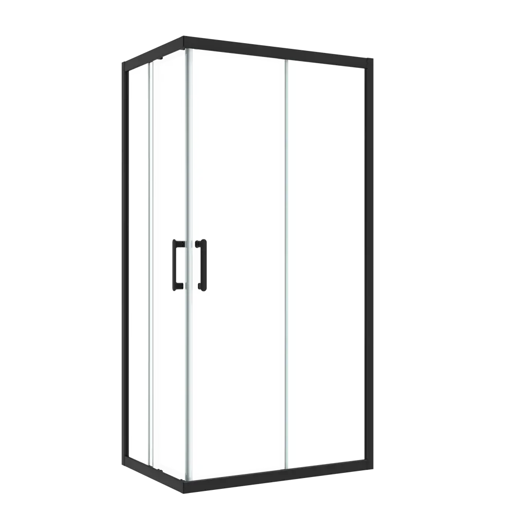 Комплект стекол для душевой ширмы Sensea Easy 100x70 см прозрачное стекло цвет профиля на выбор 88103652 STLM-2025262 - Вид №3
