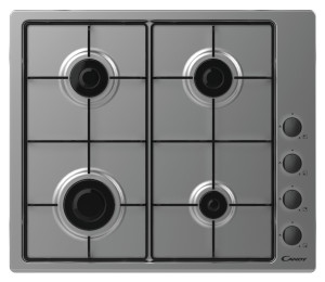 90604638 Встраиваемая электрическая варочная панель CHW6LBX 59x8x51 см 4 конфорки цвет нержавеющая сталь STLM-0303181 CANDY