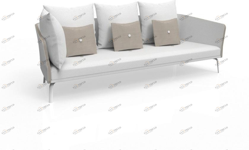 Talenti Садовый диван из текстиля со съемным чехлом Milo Mlotxdiv