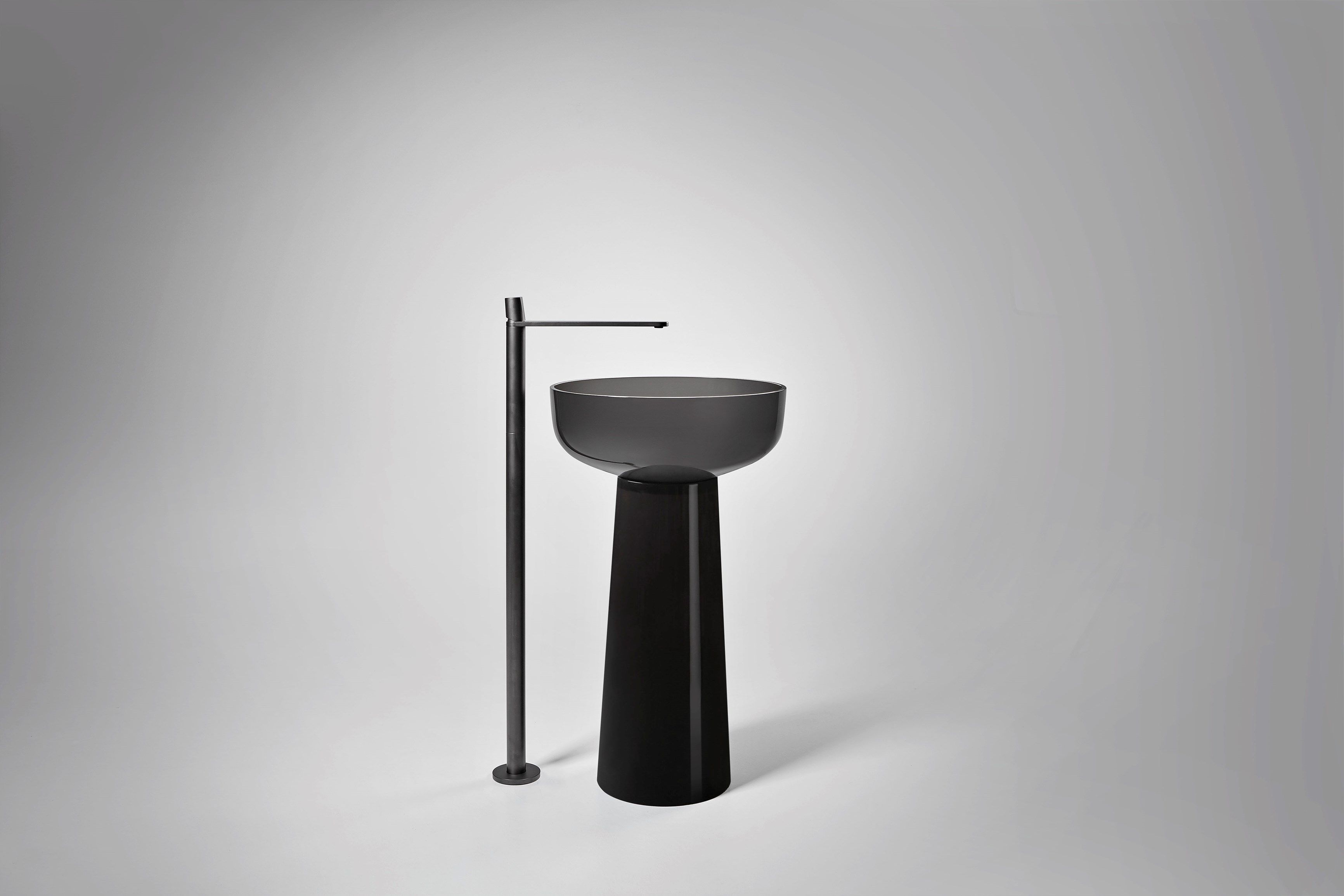 Круглая отдельно стоящая раковина из Cristalmood® Antoniolupi ALBUME10 + ALBUME20 ARCH-00067661 - Вид №12