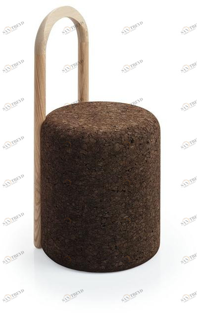 BlackCork Стул из пробки с открытой спинкой Omega sun-id-1447504