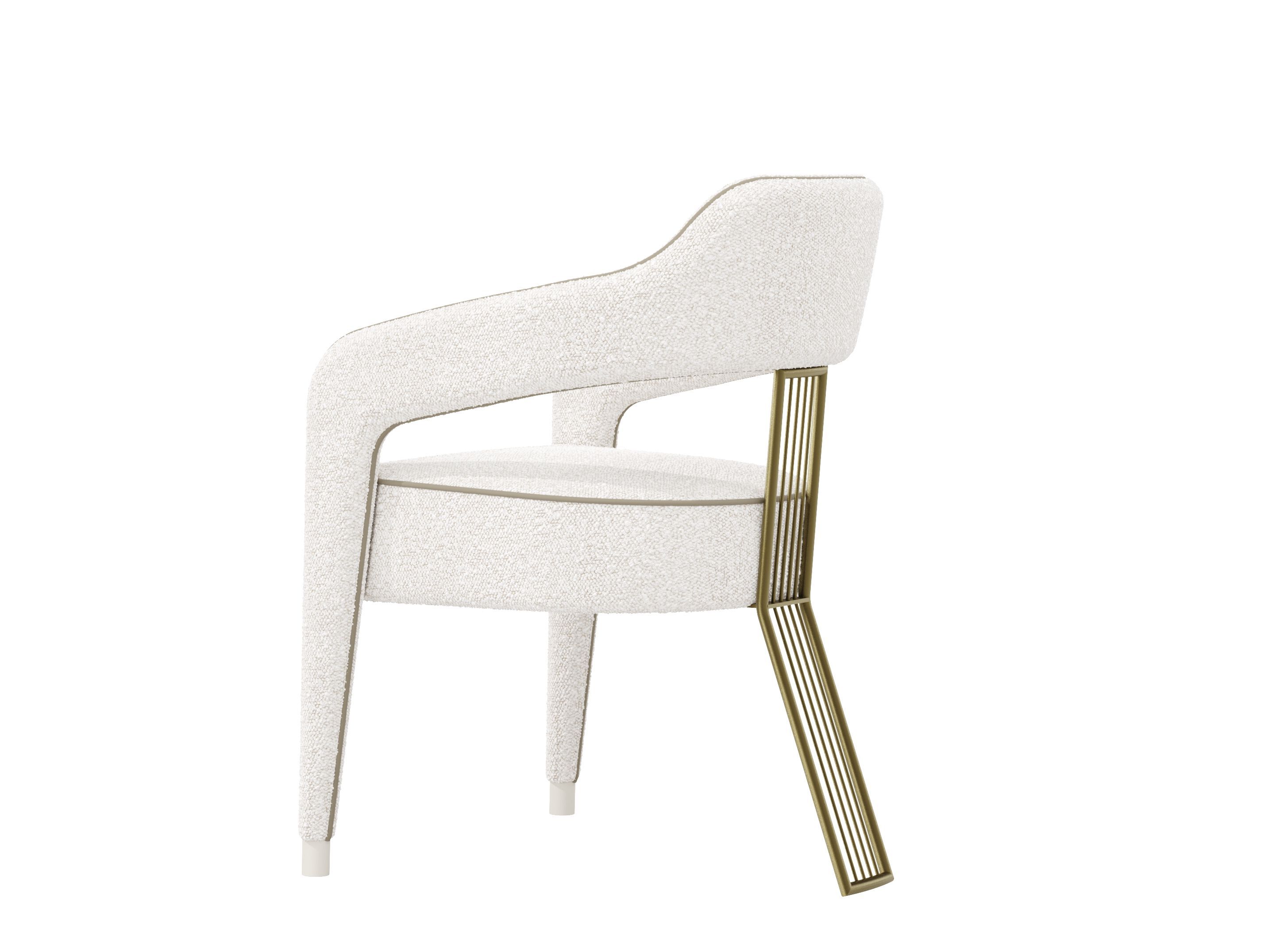 Мягкий тканевый стул с подлокотниками Casa Magna INVICTA II ARCH-00116364 - Вид №14