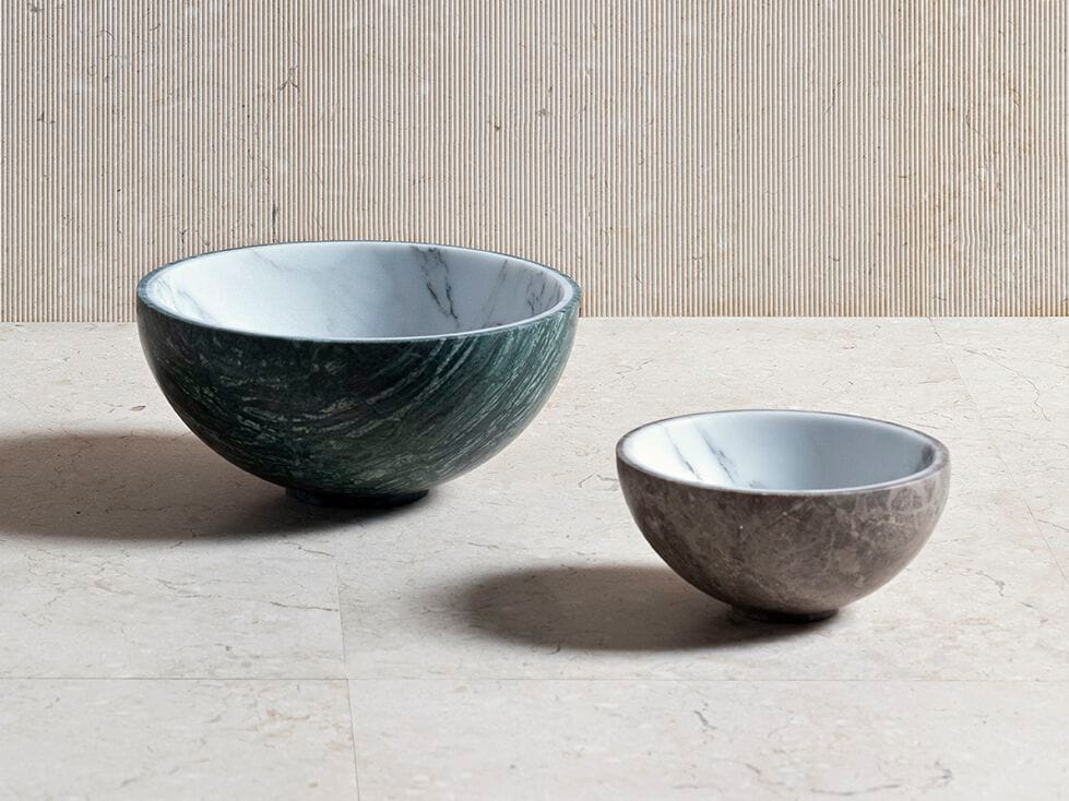 Мраморная чаша LUCE DI CARRARA BICOLORE ARCH-00063625