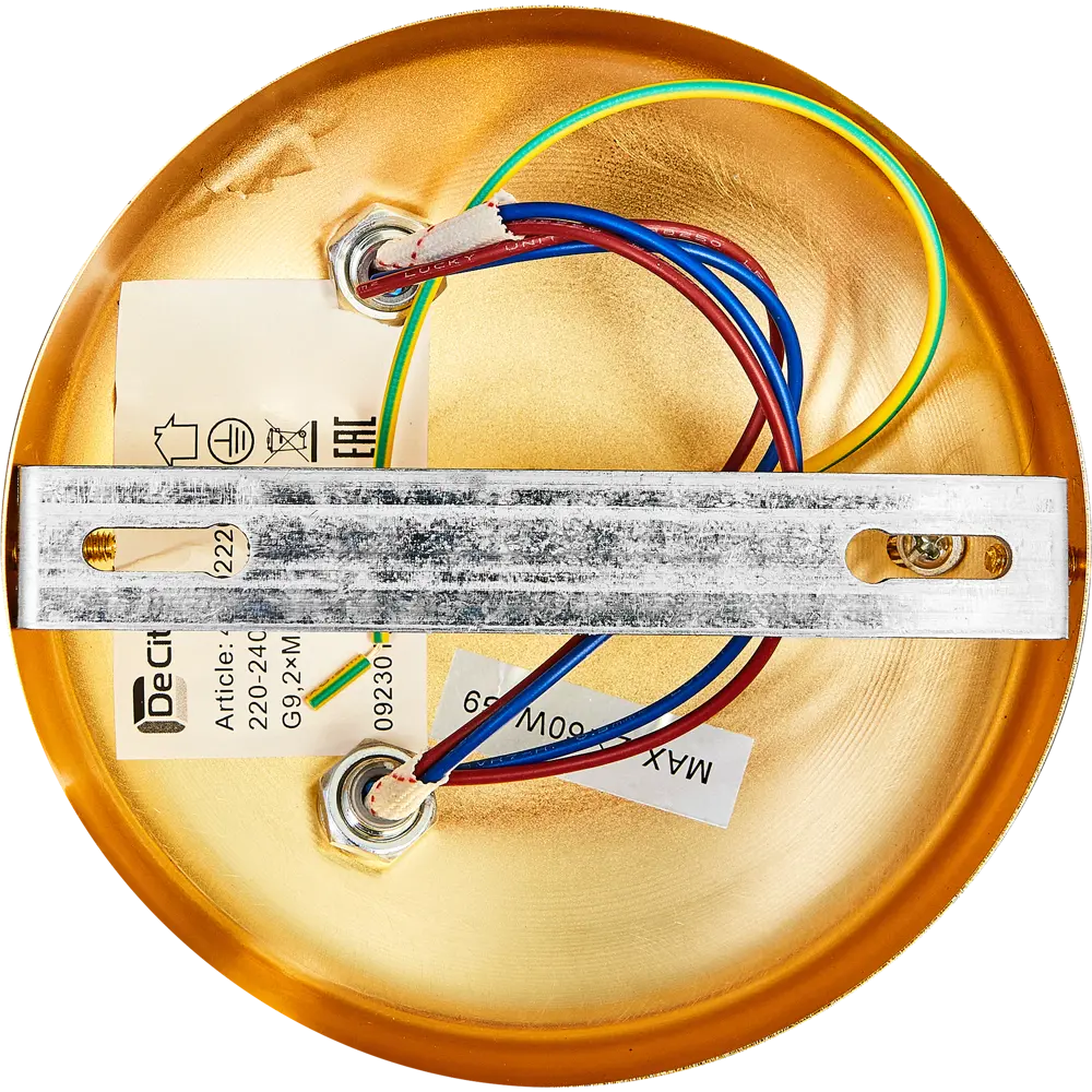 Светильник настенный бра Лайма 467022202 2 лампы 60 Вт G9 220 DE CITY STLM-2040807 - Вид №8