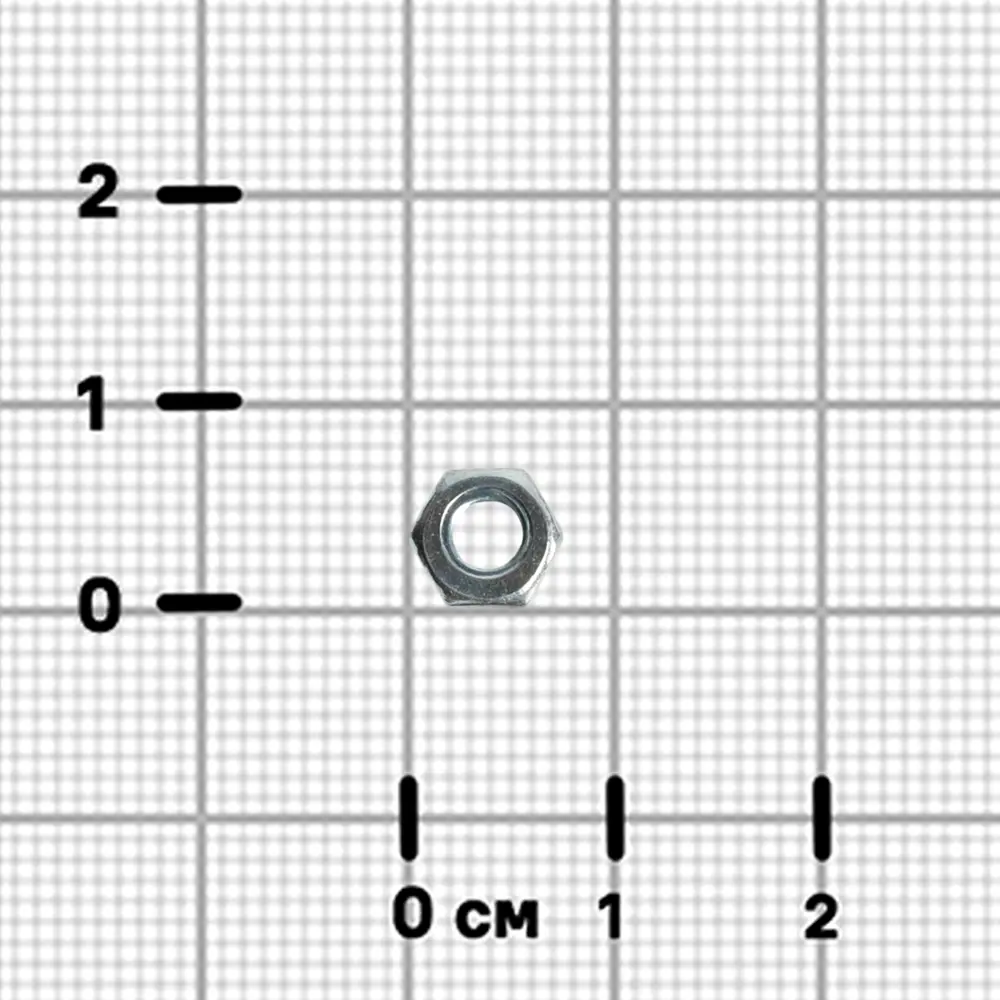 Гайка шестигранная М4 DIN 934 сталь оцинкованная на вес 89400578 STLM-2172937 Santreyd  - Вид №1