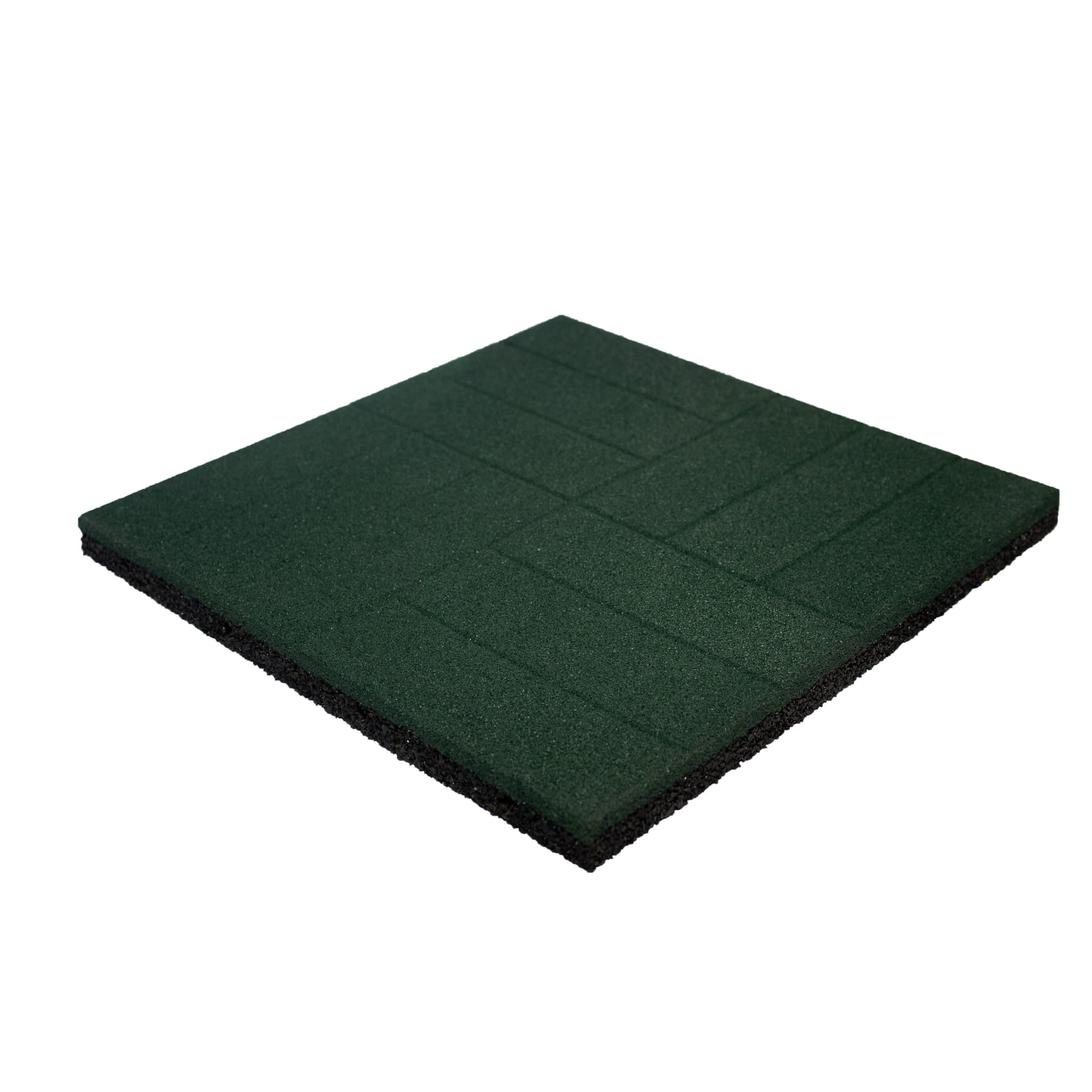 82282336 Плитка резиновая 500х500х30 мм паркет пуансон зеленый Santreyd 