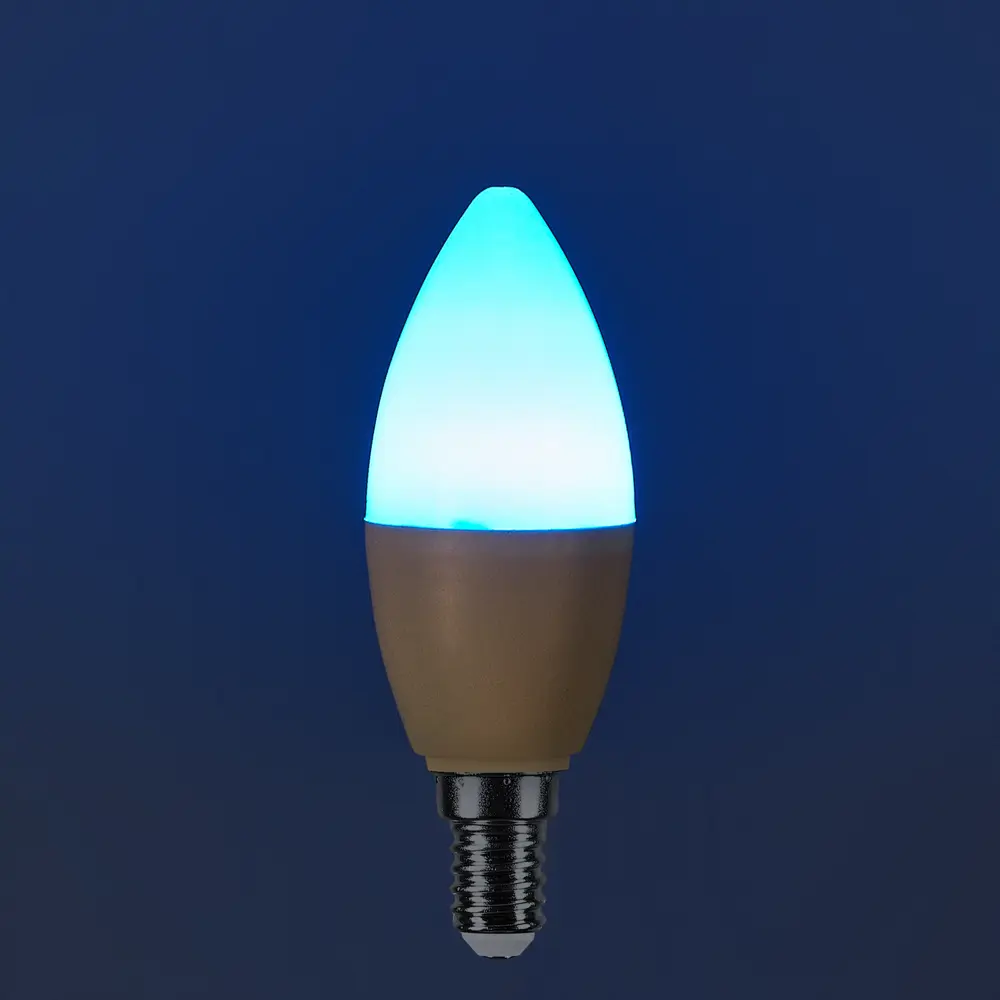 Лампа светодиодная Osram E14 220-240 В 5.5 Вт свеча матовая 470 лм, регулируемый цвет света RGBW, для диммера 82911571 STLM-2195903  - Вид №11