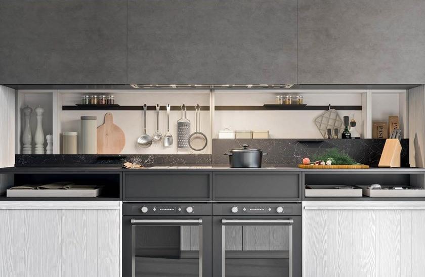 Composit Деревянная кухня с островом Pepper sun-id-1511175 - Вид №7