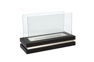 90671054 Биокамин напольный Fame Ave 700 черный STLM-0331660 SILVER SMITH