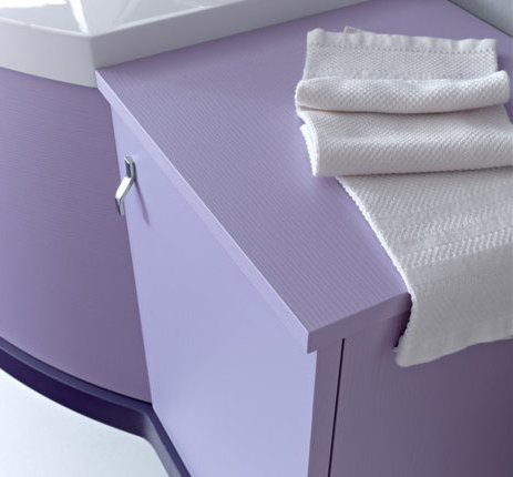 OA 01 OASI Комплект мебели для ванной комнаты 140 см ARDECO Ardeco S. R. L 42517 - Вид №2