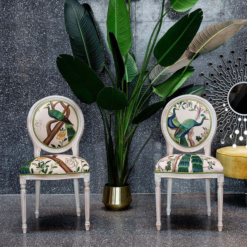 21060743 Стул «Индокитайский зелёный павлин» (версия 1) Object Desire  - Вид №12