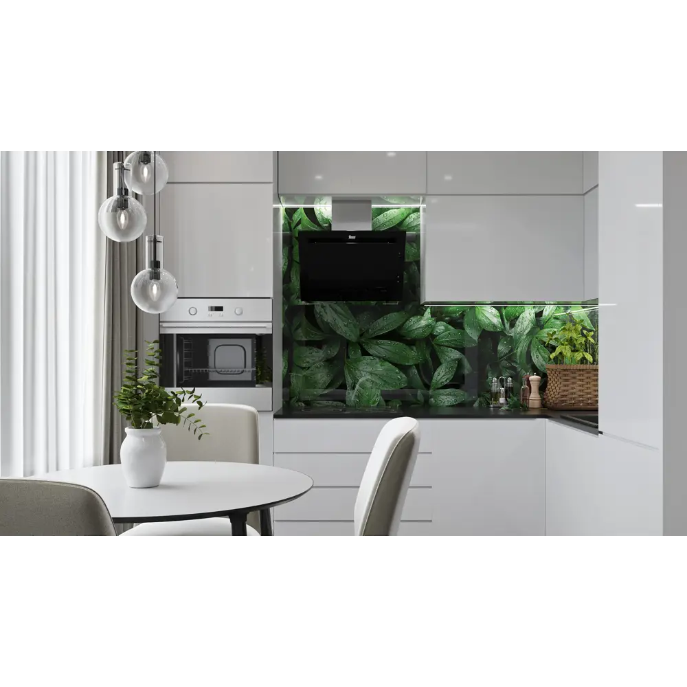 Стеновая панель Botanical Gar 240x0.4x60 см АКП цвет зеленый 89199615 STLM-2065918 ALUMOART  - Вид №3