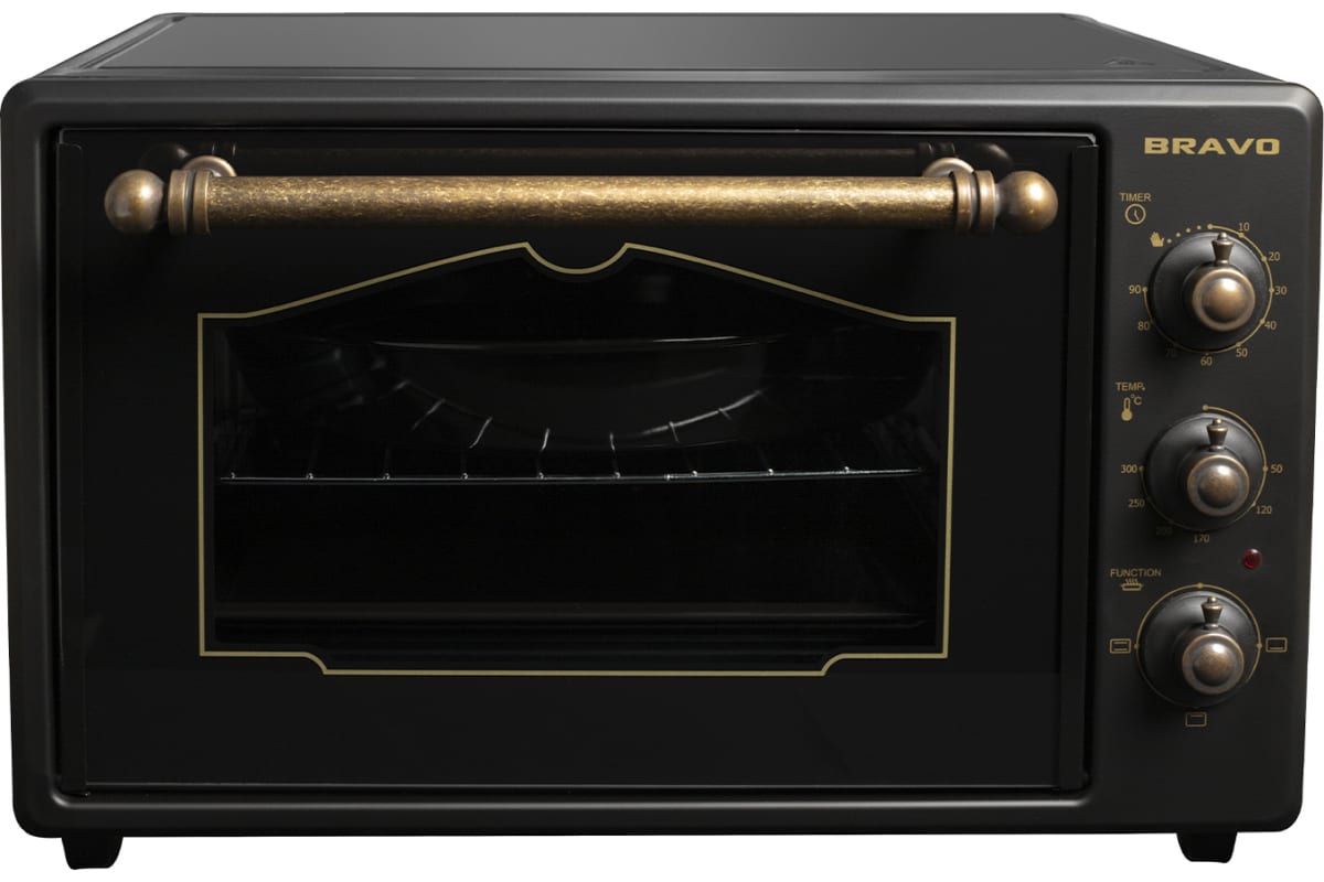 9028344 Мини-печь BRAVO FO-38BLR черный STDN-0061367