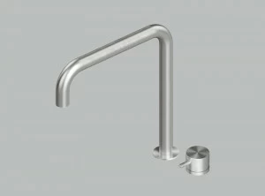 Quadrodesign Смеситель для кухни на два отверстия Kitchen inox